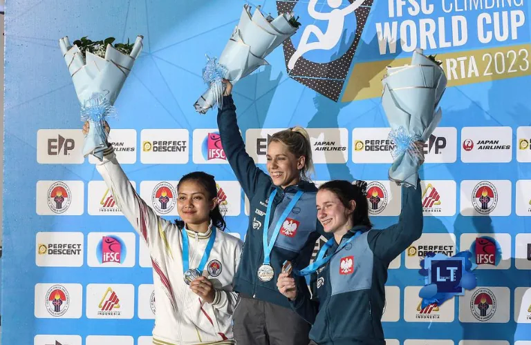 Raih Prestasi Gemilang di Climbing World Cup 2023